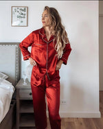 Long Style Pajamas SetPLEDOPLEDORedSLong Style Pajamas Set