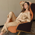 Long Style Pajamas SetPLEDOPLEDOChampagneSLong Style Pajamas Set