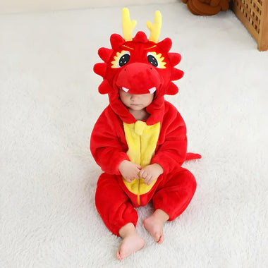 SnuggleZoo Baby JumpsuitsPLEDOPLEDORed Dragon3 MonthsSnuggleZoo Baby Jumpsuits