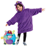 Pet Blanket HoodiePLEDOPLEDOPurpleOne Size Fit 3 - 9 YearsPet Blanket Hoodie